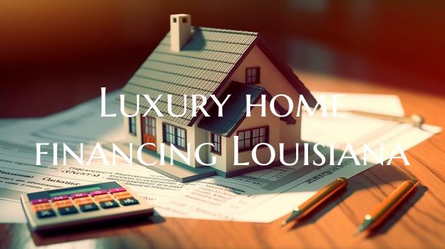 Luxury home financing Louisi...